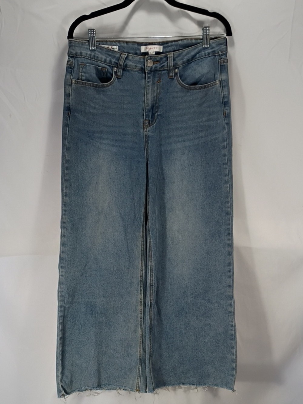 EUC Vigoss Light Blue Dylan Wide Leg Jeans Womens Size 9/29 Light Wash Denim